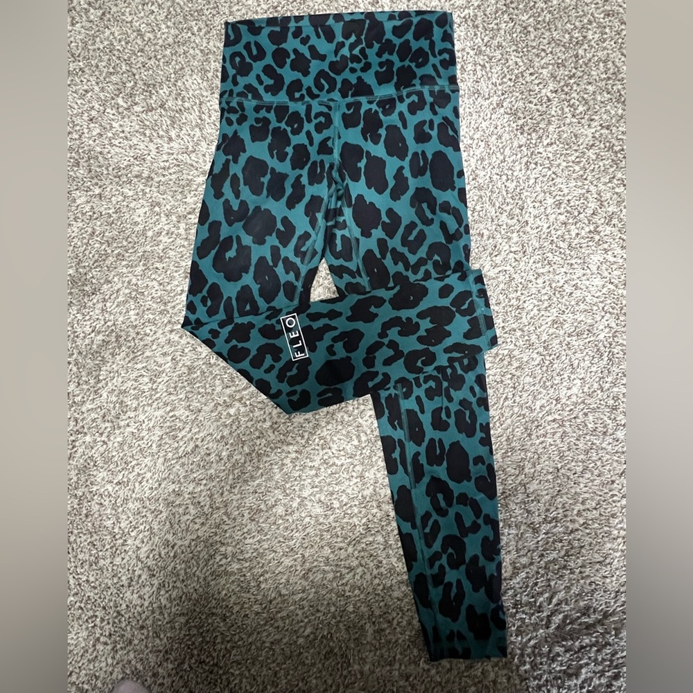 Fleo Leopard Print Leggings